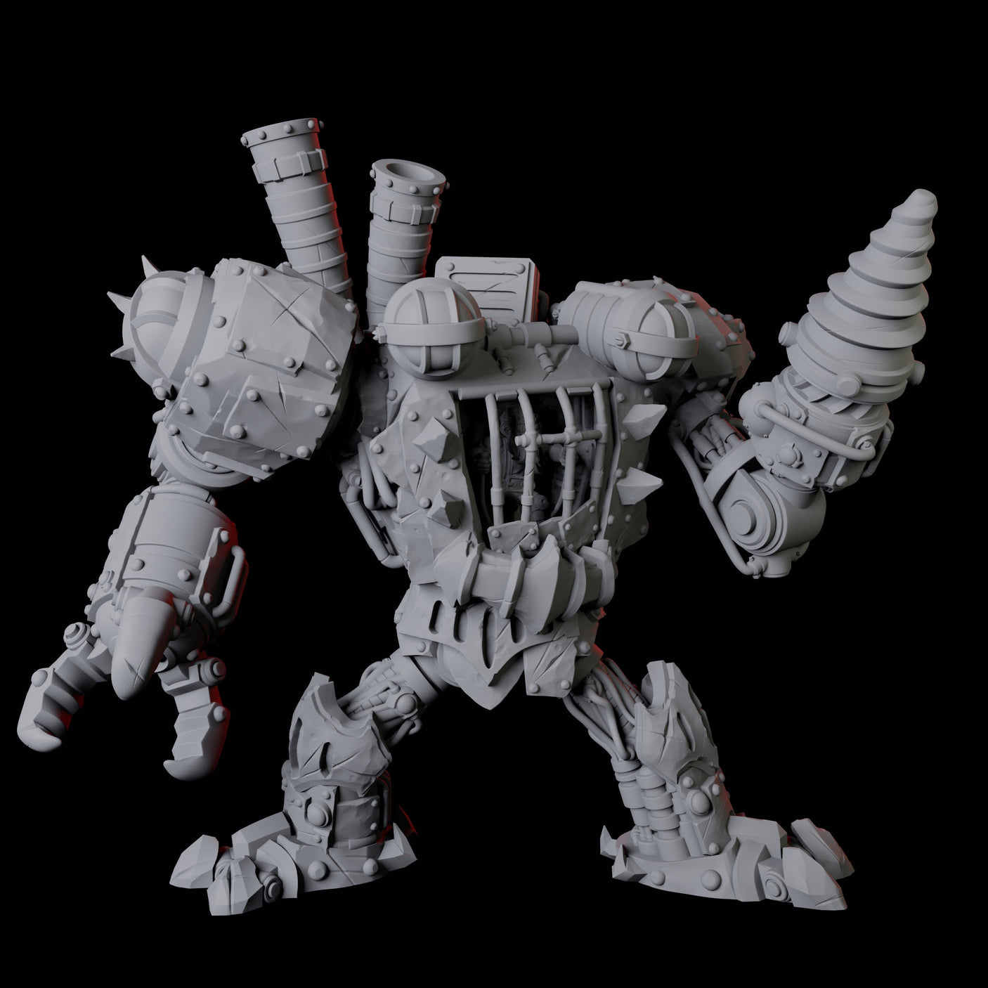 Gnome Mech Suit Miniature for Dungeons and Dragons, Pathfinder or other TTRPGs