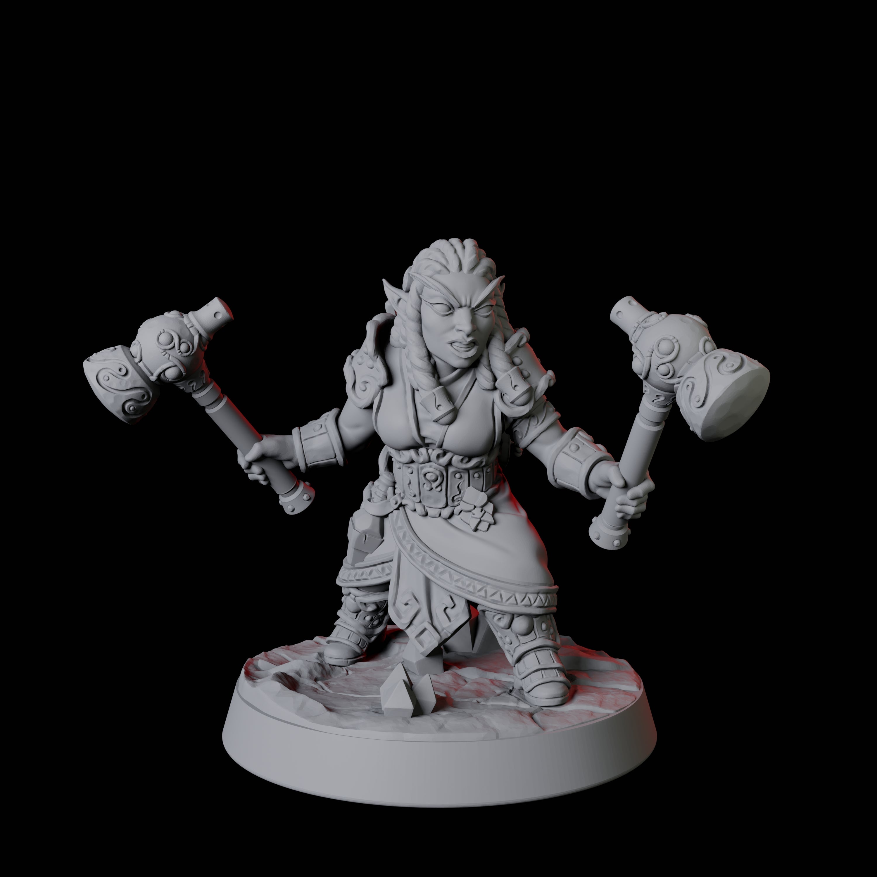 Gnome Miner Army Miniature for Dungeons and Dragons, Pathfinder or other TTRPGs