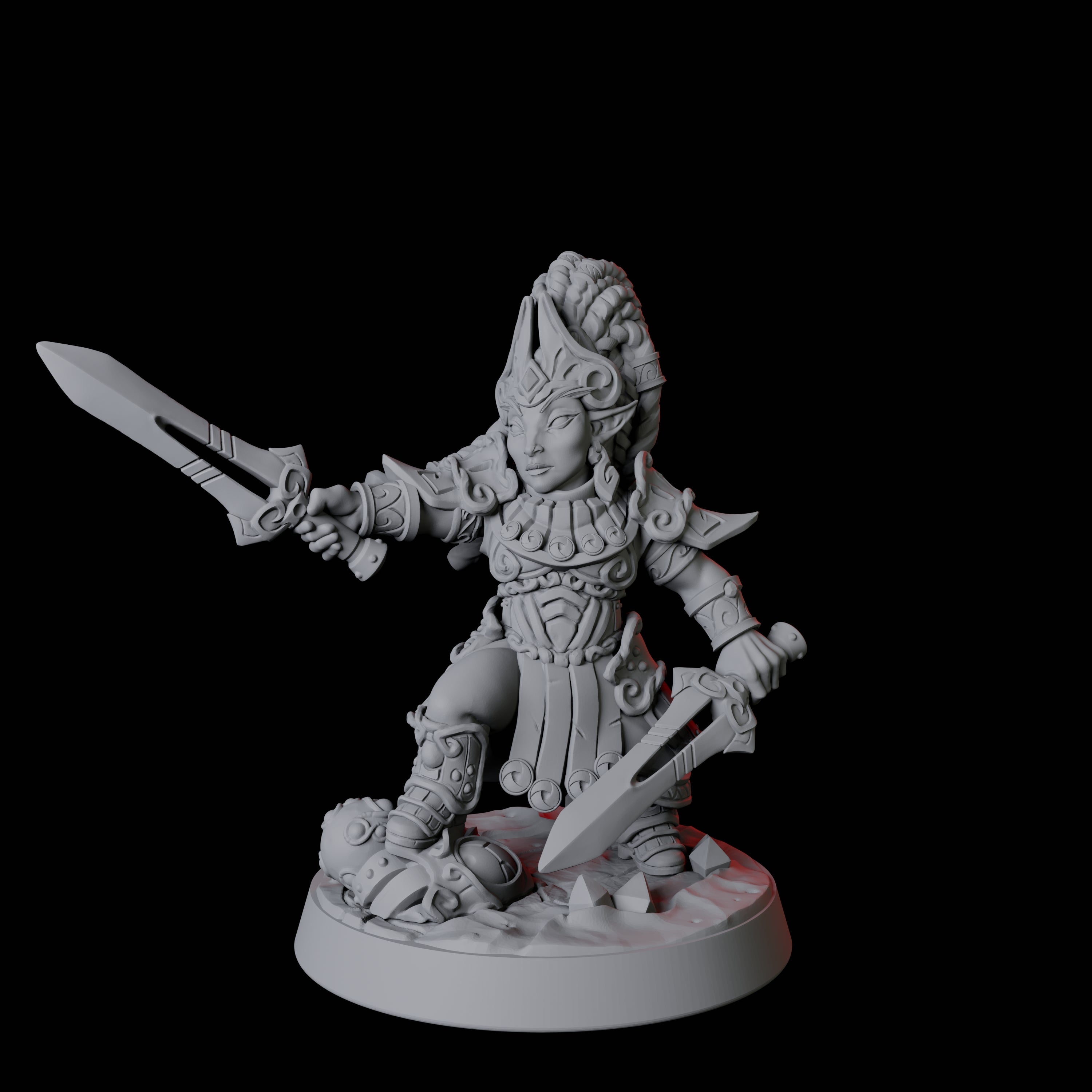 Gnome Queen Miniature for Dungeons and Dragons, Pathfinder or other TTRPGs