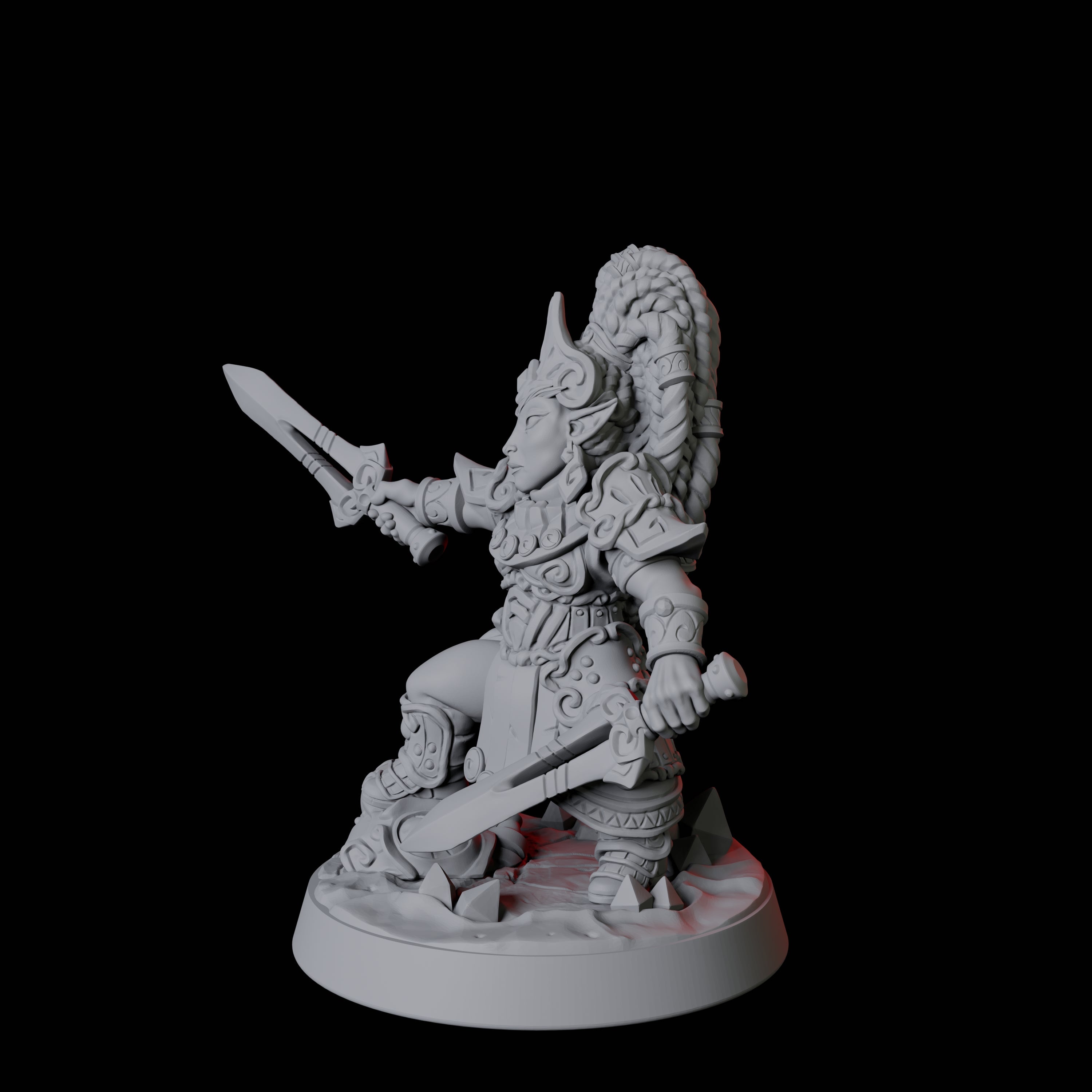 Gnome Queen Miniature for Dungeons and Dragons, Pathfinder or other TTRPGs