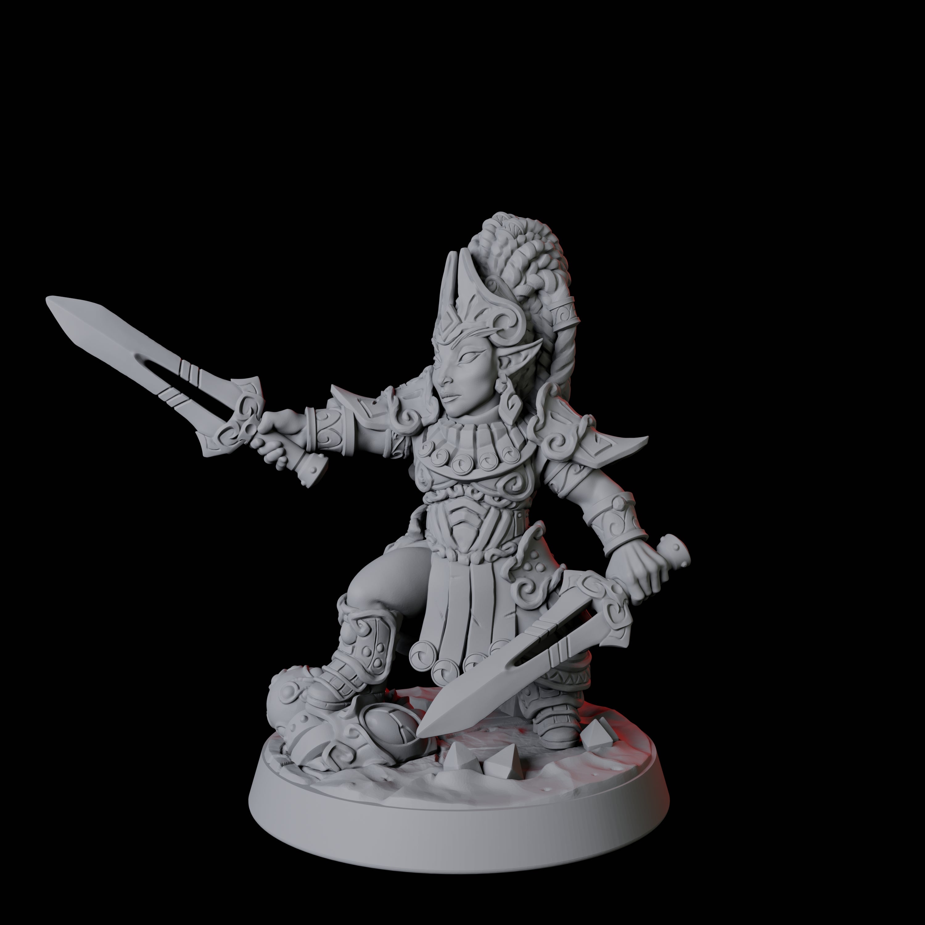 Gnome Queen Miniature for Dungeons and Dragons, Pathfinder or other TTRPGs