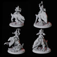 Gnome Rider Army Miniature for Dungeons and Dragons, Pathfinder or other TTRPGs