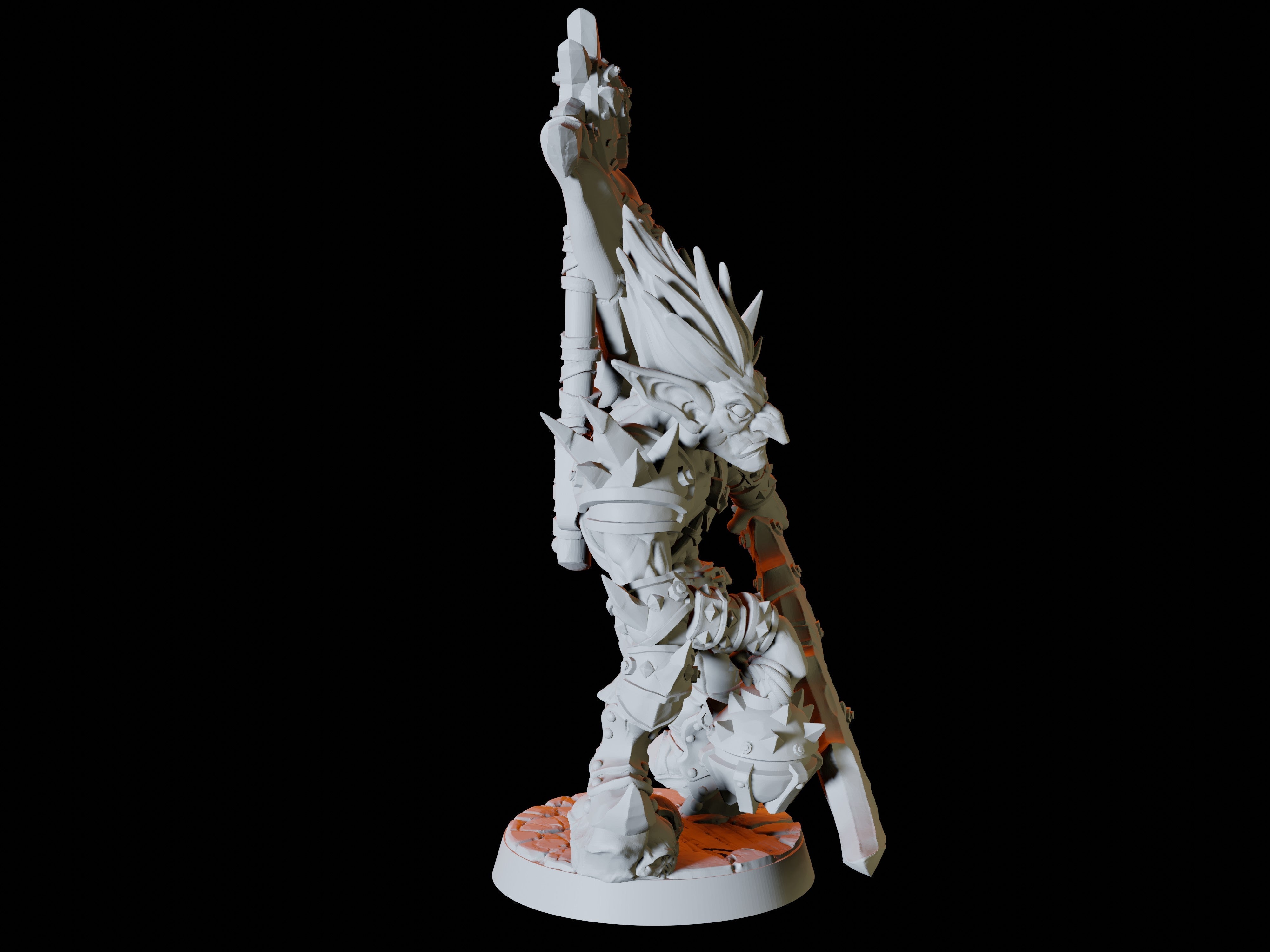 Goblin Boss Miniature for Dungeons and Dragons - Myth Forged