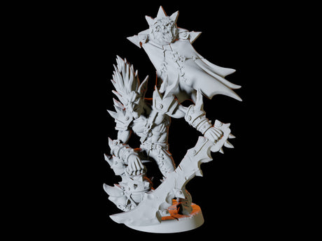 Goblin Boss Miniature for Dungeons and Dragons, Pathfinder or other TTRPGs