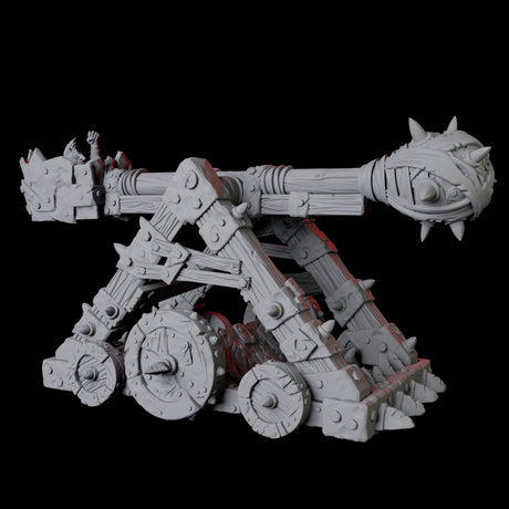 Goblin Catapult Miniature for Dungeons and Dragons, Pathfinder or other TTRPGs