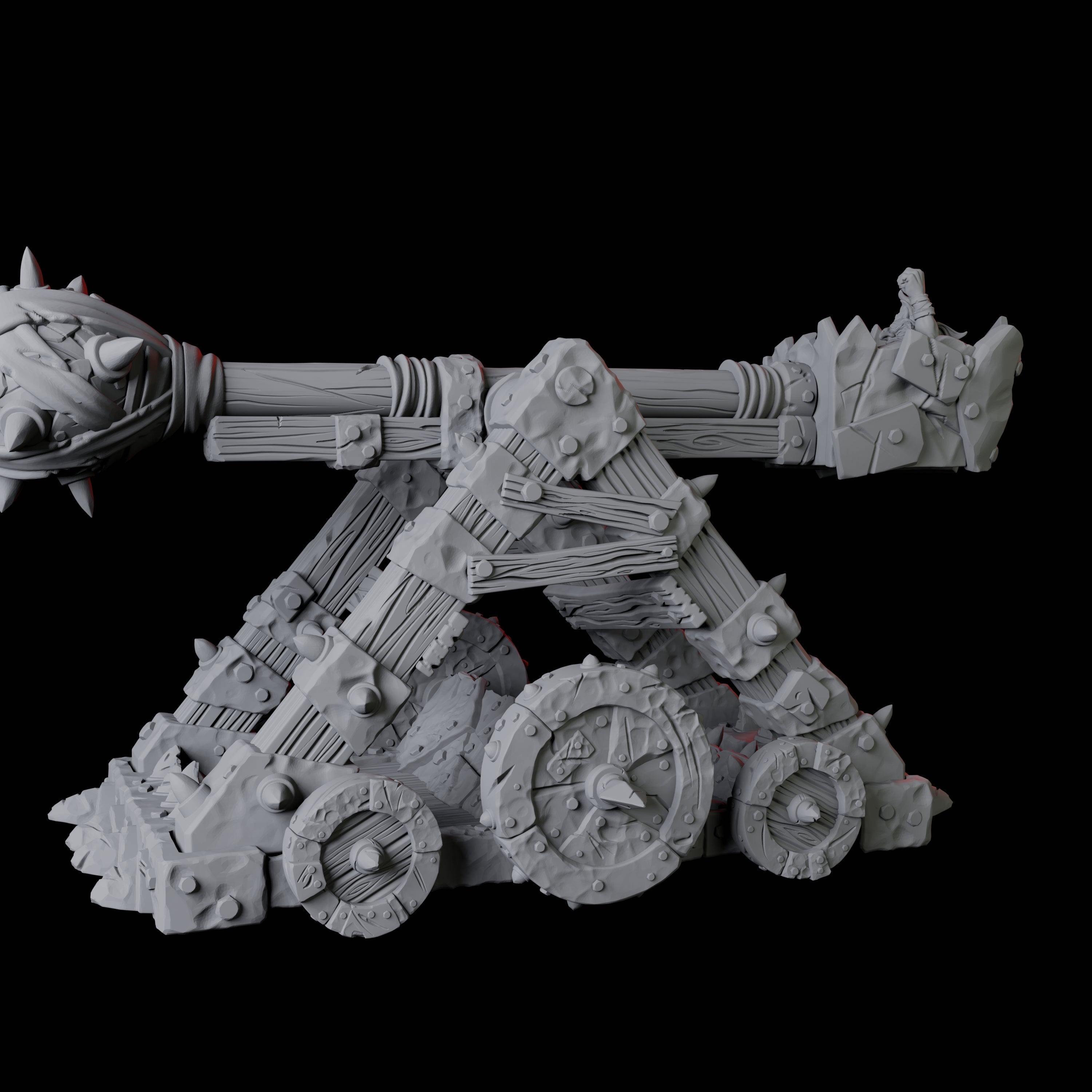 Goblin Catapult Miniature for Dungeons and Dragons