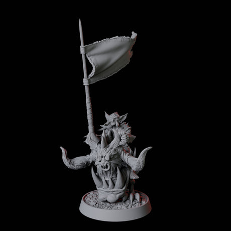 Goblin Cavalry A Miniature for Dungeons and Dragons, Pathfinder or other TTRPGs