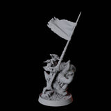 Goblin Cavalry A Miniature for Dungeons and Dragons, Pathfinder or other TTRPGs