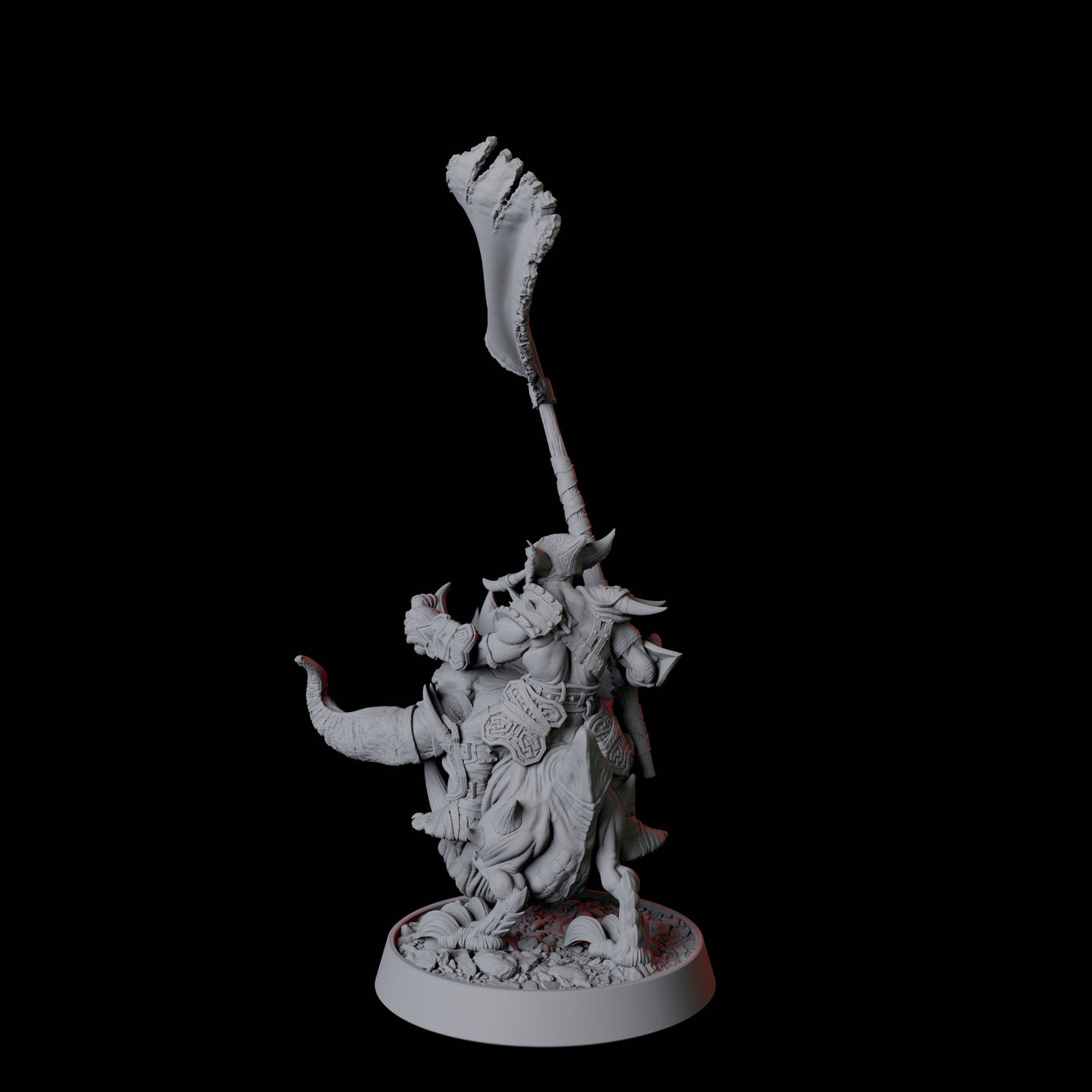 Goblin Cavalry A Miniature for Dungeons and Dragons, Pathfinder or other TTRPGs
