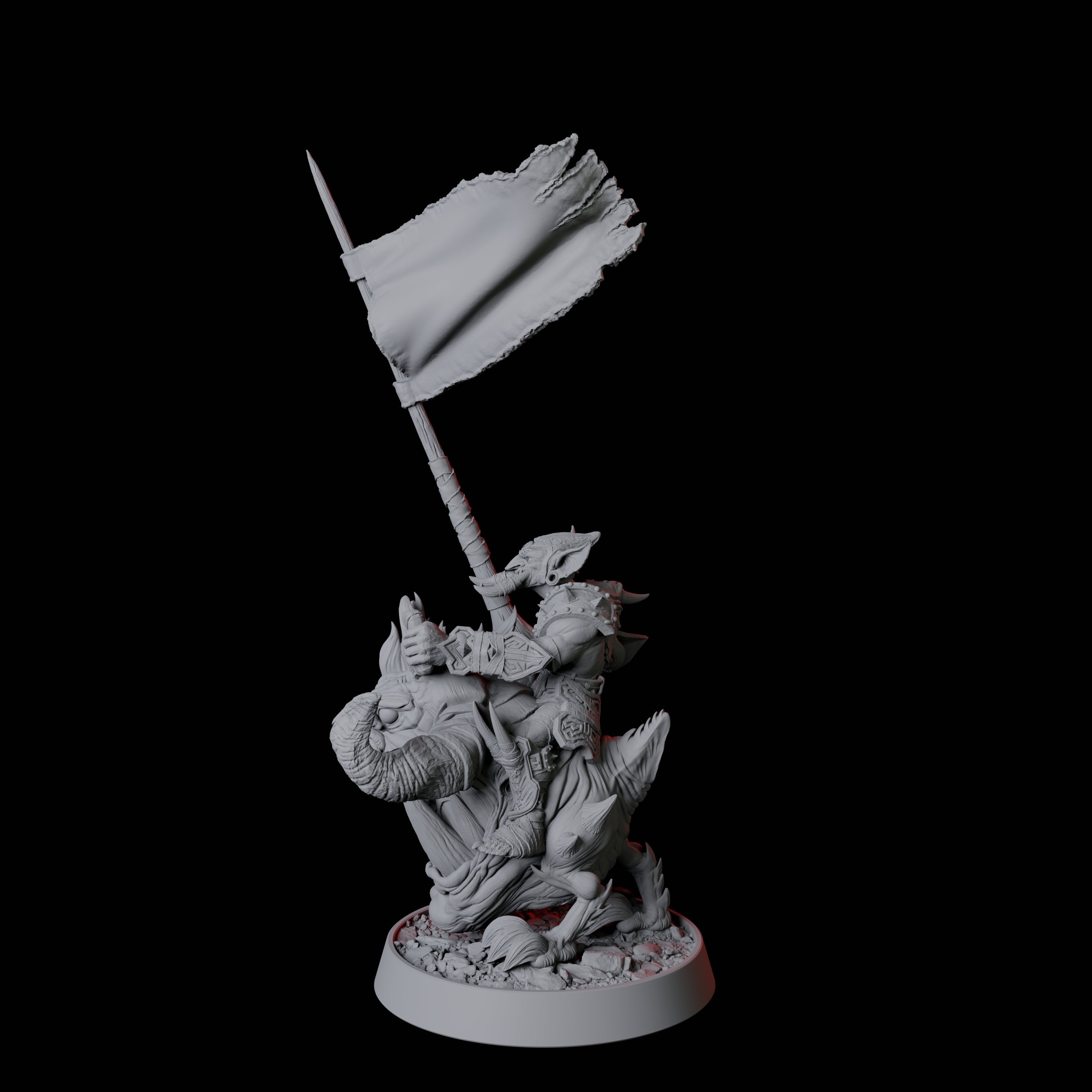 Goblin Cavalry A Miniature for Dungeons and Dragons