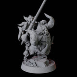 Goblin Cavalry B Miniature for Dungeons and Dragons, Pathfinder or other TTRPGs