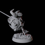 Goblin Cavalry B Miniature for Dungeons and Dragons, Pathfinder or other TTRPGs