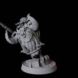 Goblin Cavalry B Miniature for Dungeons and Dragons, Pathfinder or other TTRPGs
