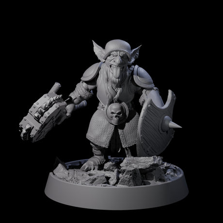 Goblin Grenadier Company Miniature for Dungeons and Dragons, Pathfinder or other TTRPGs