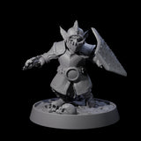 Goblin Grenadier Company Miniature for Dungeons and Dragons, Pathfinder or other TTRPGs