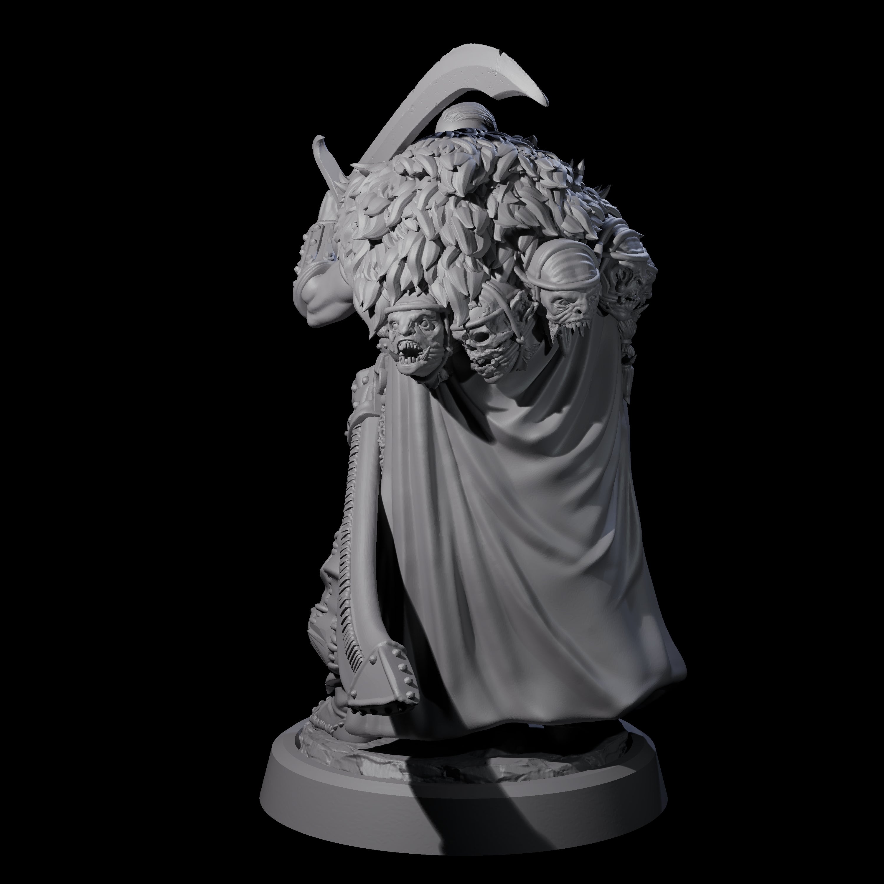 Goblin Head Trophy Hunter Miniature for Dungeons and Dragons, Pathfinder or other TTRPGs