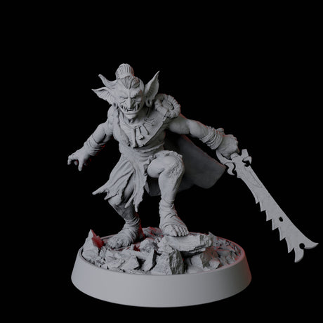 Goblin Horde Miniature for Dungeons and Dragons, Pathfinder or other TTRPGs