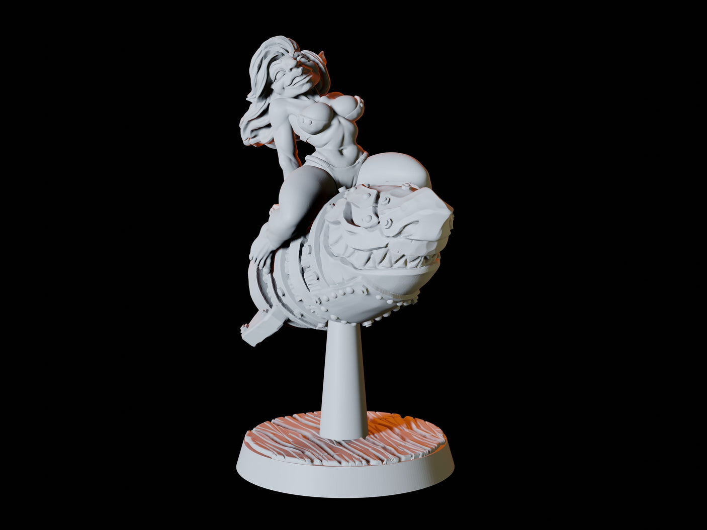 Goblin Pinup Miniature for Dungeons and Dragons, Pathfinder or other TTRPGs