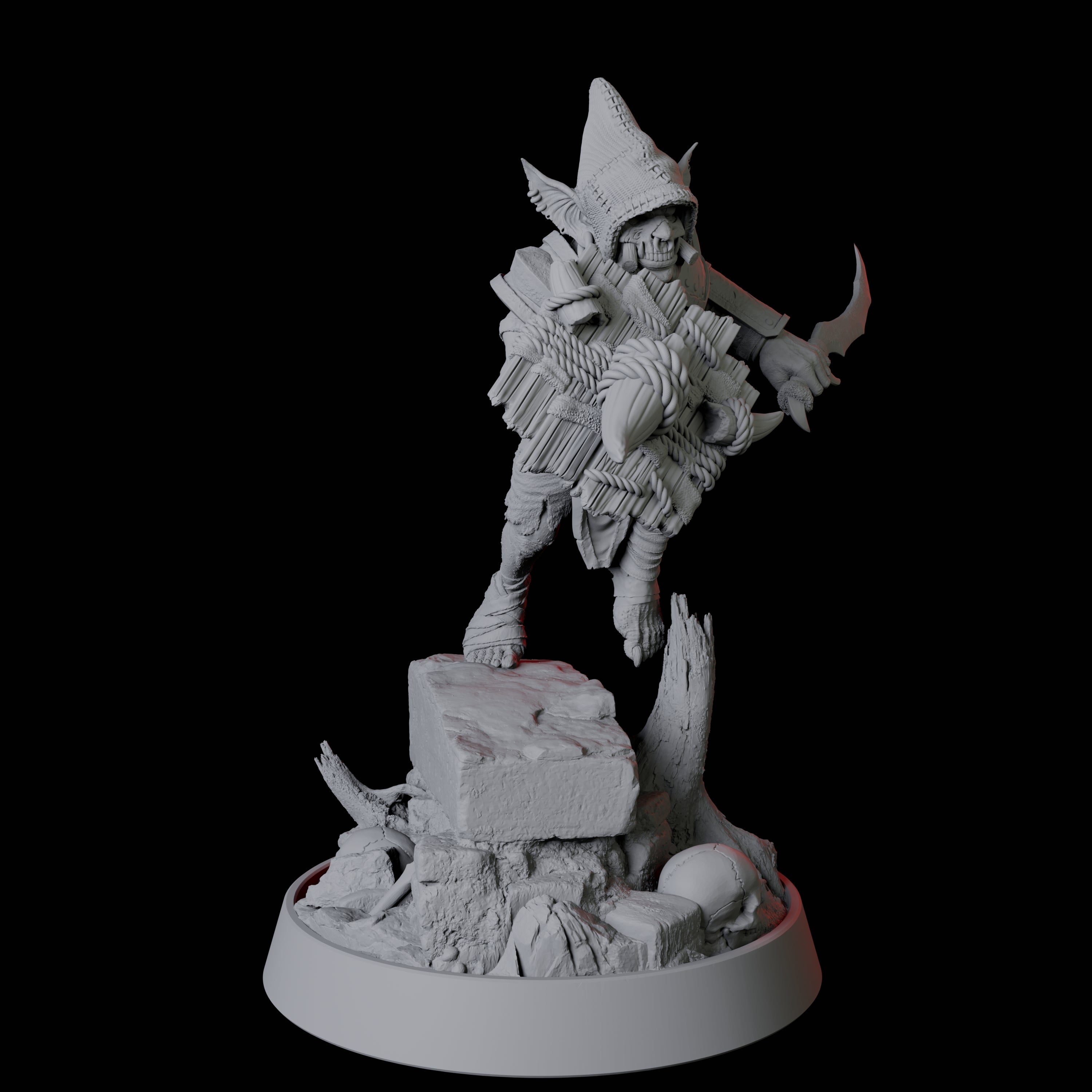 Goblin Rogue Miniature for Dungeons and Dragons