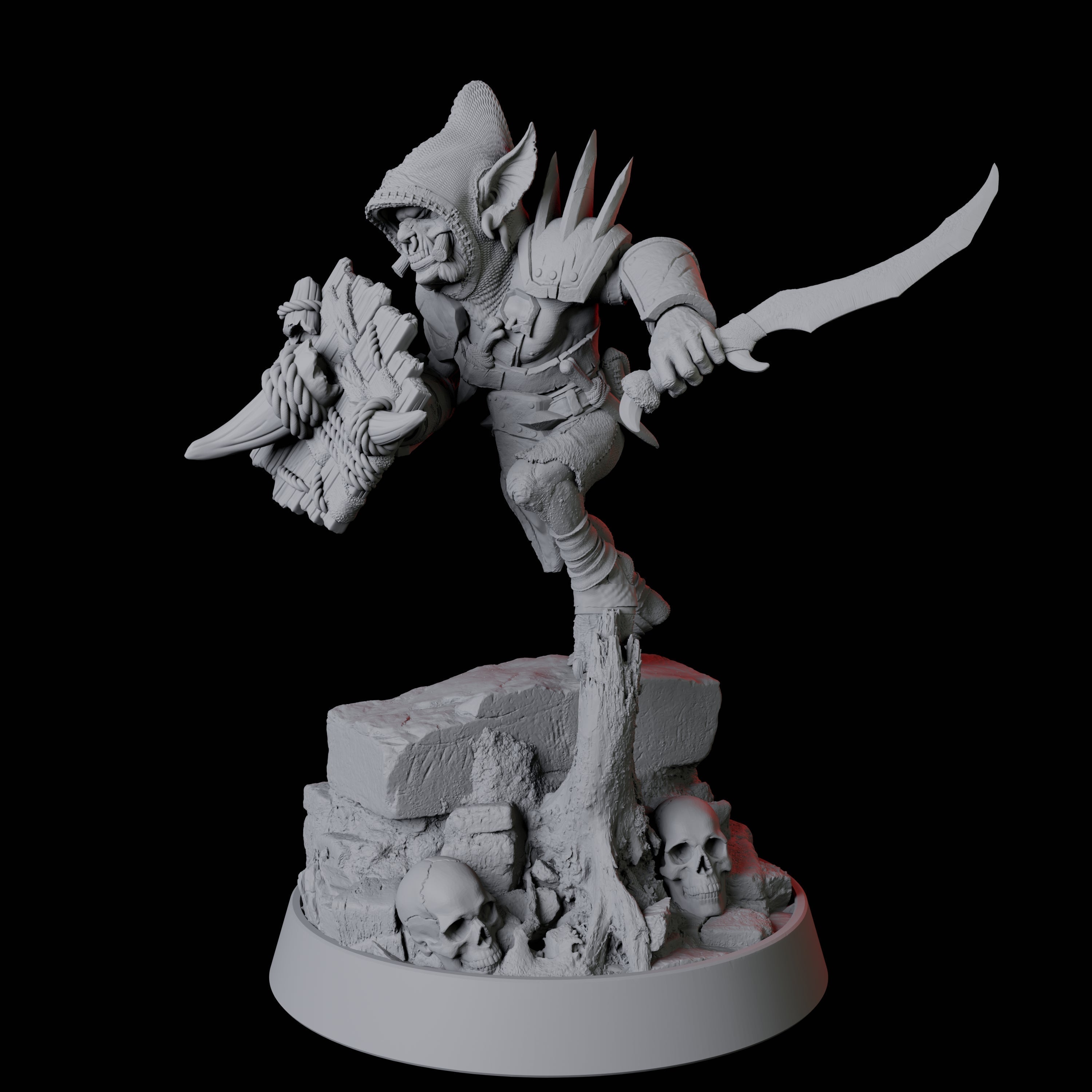 Goblin Rogue Miniature for Dungeons and Dragons