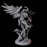Goblin Rogue with a Flying Contraption Miniature for Dungeons and Dragons, Pathfinder or other TTRPGs