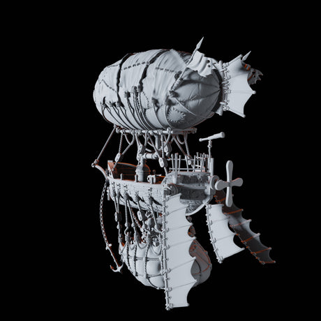 Goblin Zeppelin Miniature for Dungeons and Dragons, Pathfinder or other TTRPGs