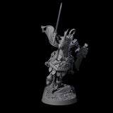 Golden Circle Cavalry Miniature for Dungeons and Dragons, Pathfinder or other TTRPGs
