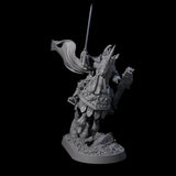 Golden Circle Cavalry Miniature for Dungeons and Dragons, Pathfinder or other TTRPGs
