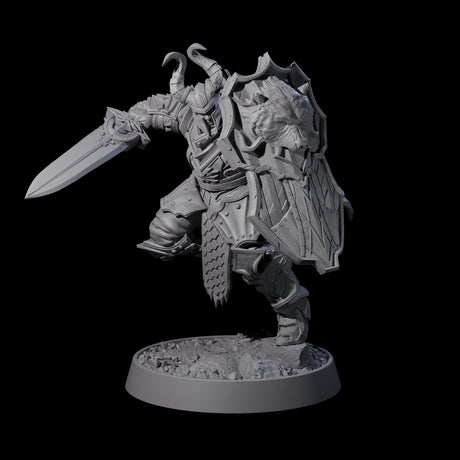 Golden Circle Mercenary Company Miniature for Dungeons and Dragons, Pathfinder or other TTRPGs