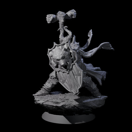 Golden Circle Mercenary Company Miniature for Dungeons and Dragons, Pathfinder or other TTRPGs