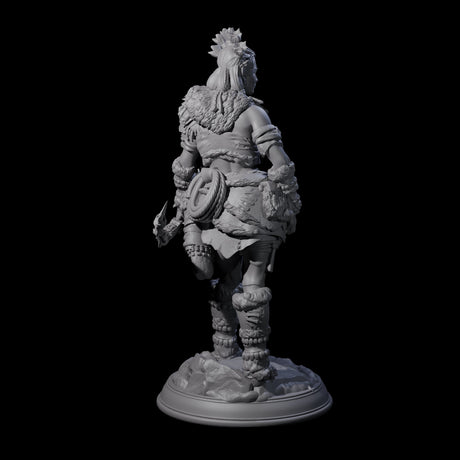 Goliath Hunter Miniature for Dungeons and Dragons, Pathfinder or other TTRPGs