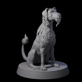 Good Boy Blink Dog Miniature for Dungeons and Dragons, Pathfinder or other TTRPGs