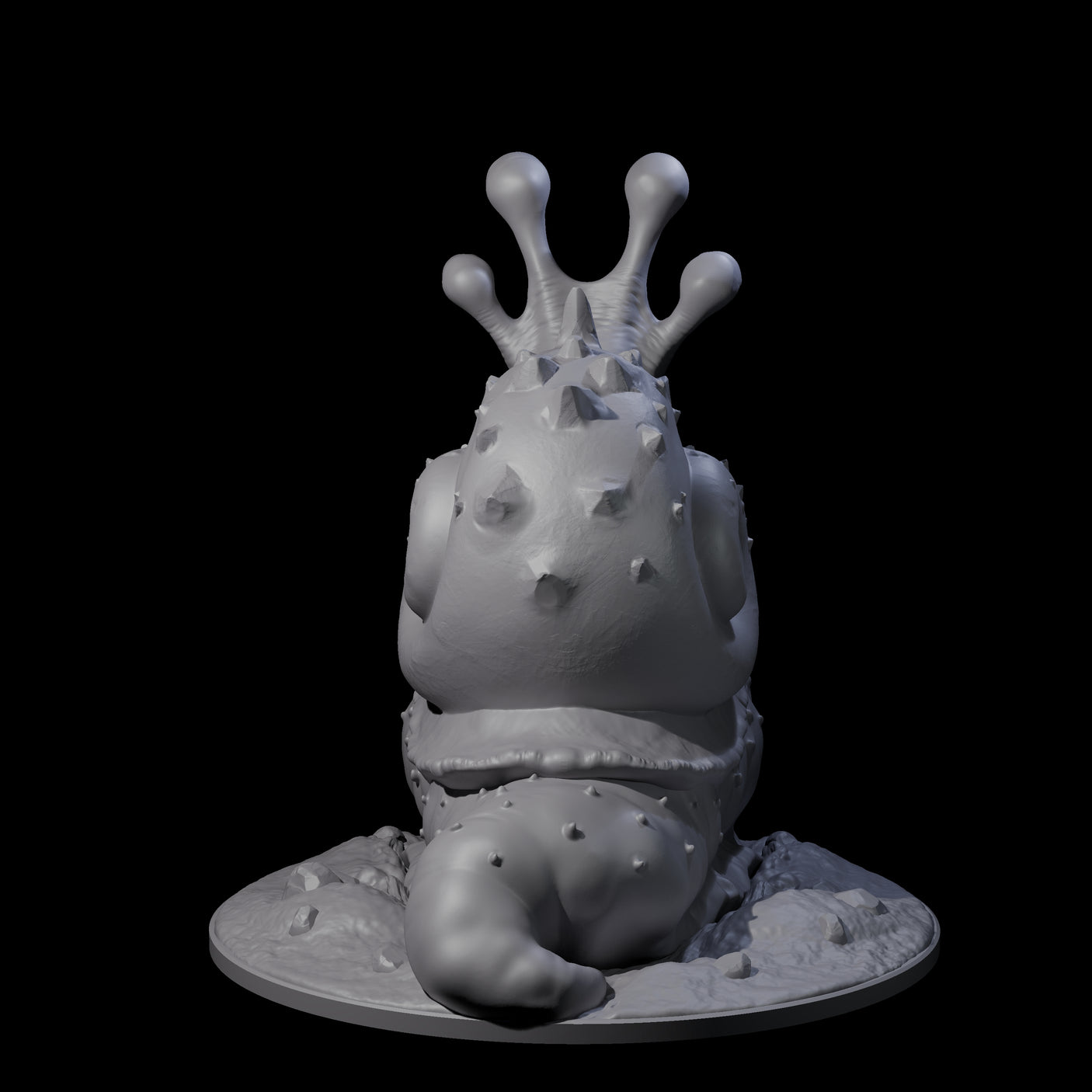 Gooey Giant Snail Miniature for Dungeons and Dragons, Pathfinder or other TTRPGs