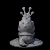 Gooey Giant Snail Miniature for Dungeons and Dragons, Pathfinder or other TTRPGs