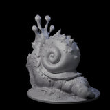 Gooey Giant Snail Miniature for Dungeons and Dragons, Pathfinder or other TTRPGs