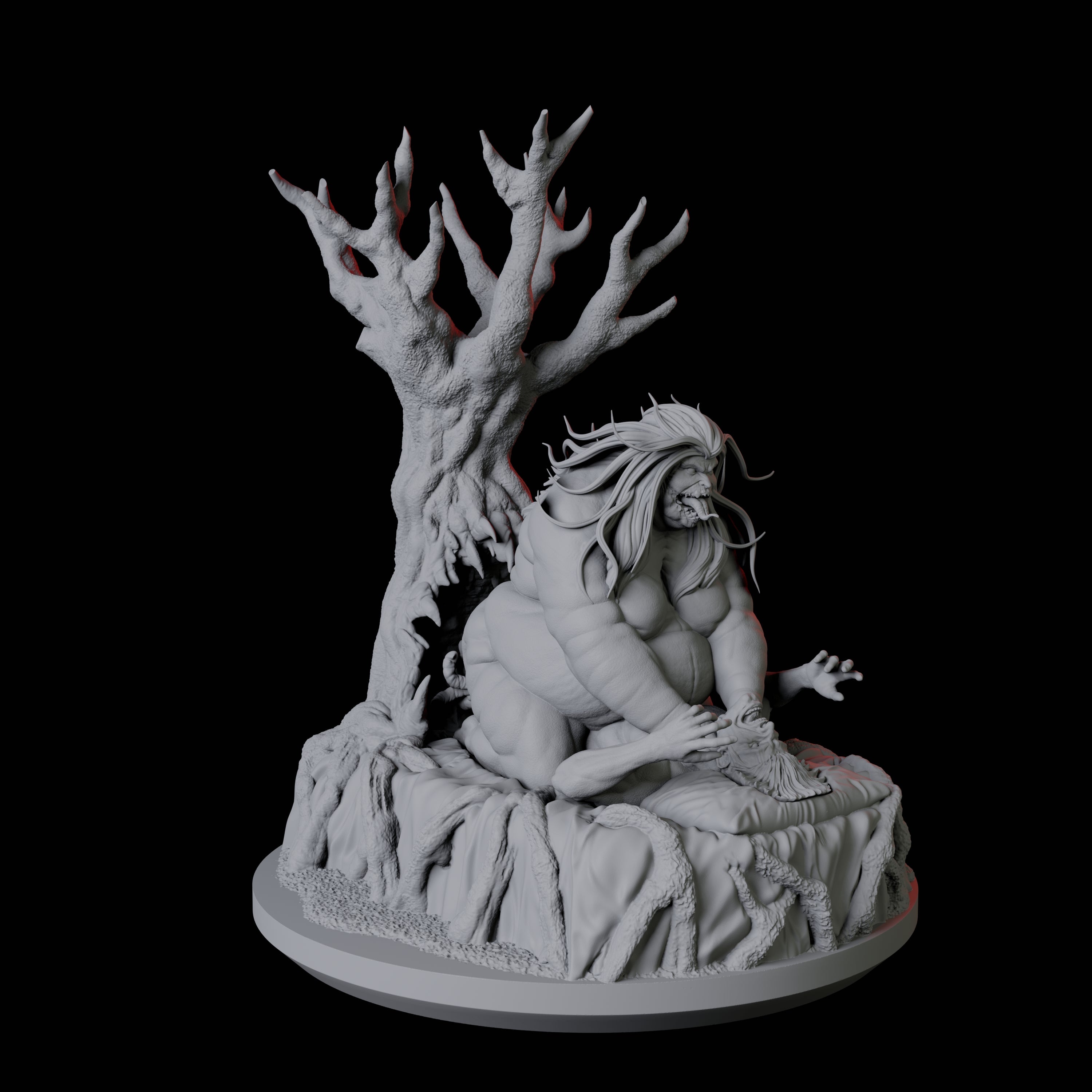 Gorging Baitbat Miniature for Dungeons and Dragons, Pathfinder or other TTRPGs