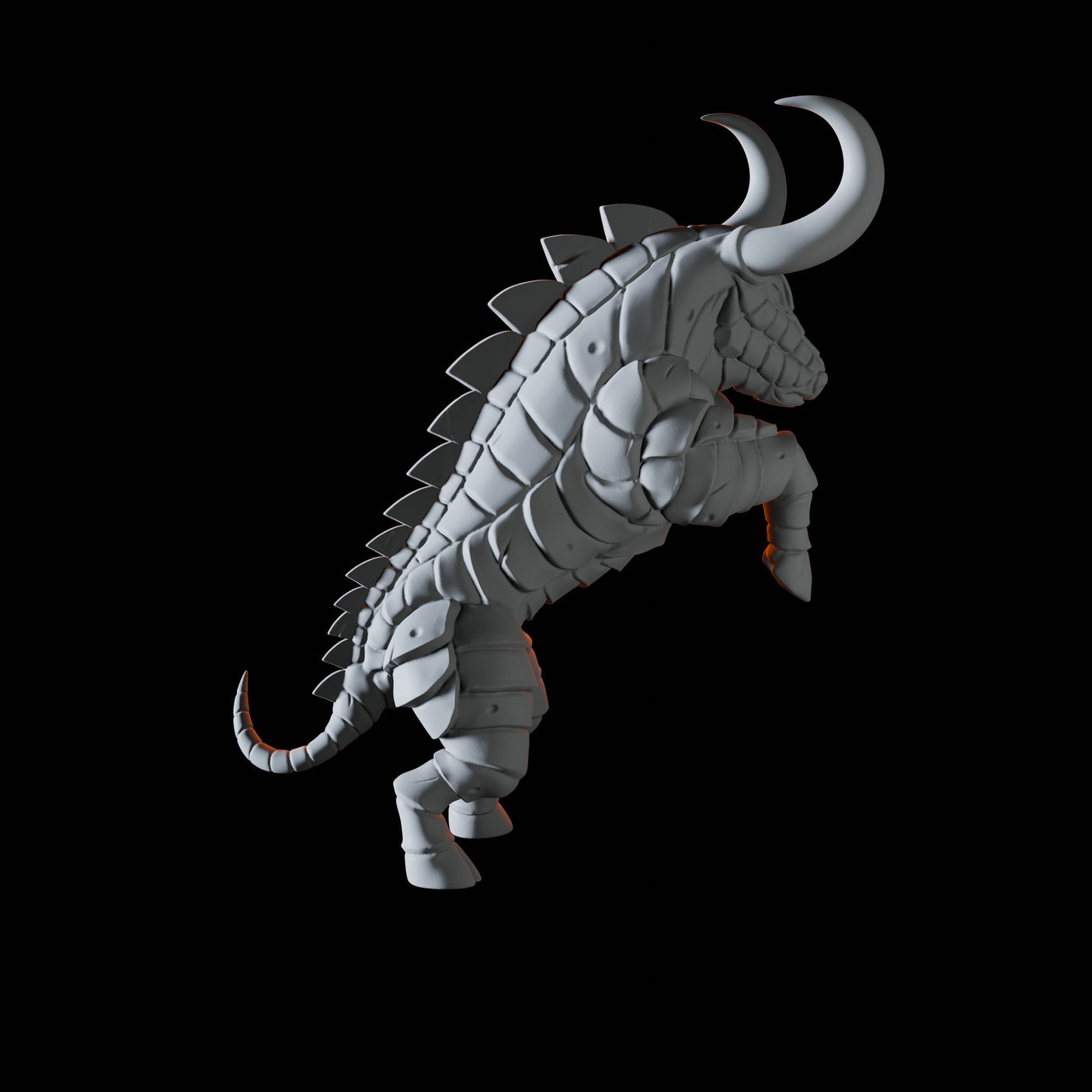 Gorgon Miniature for Dungeons and Dragons, Pathfinder or other TTRPGs