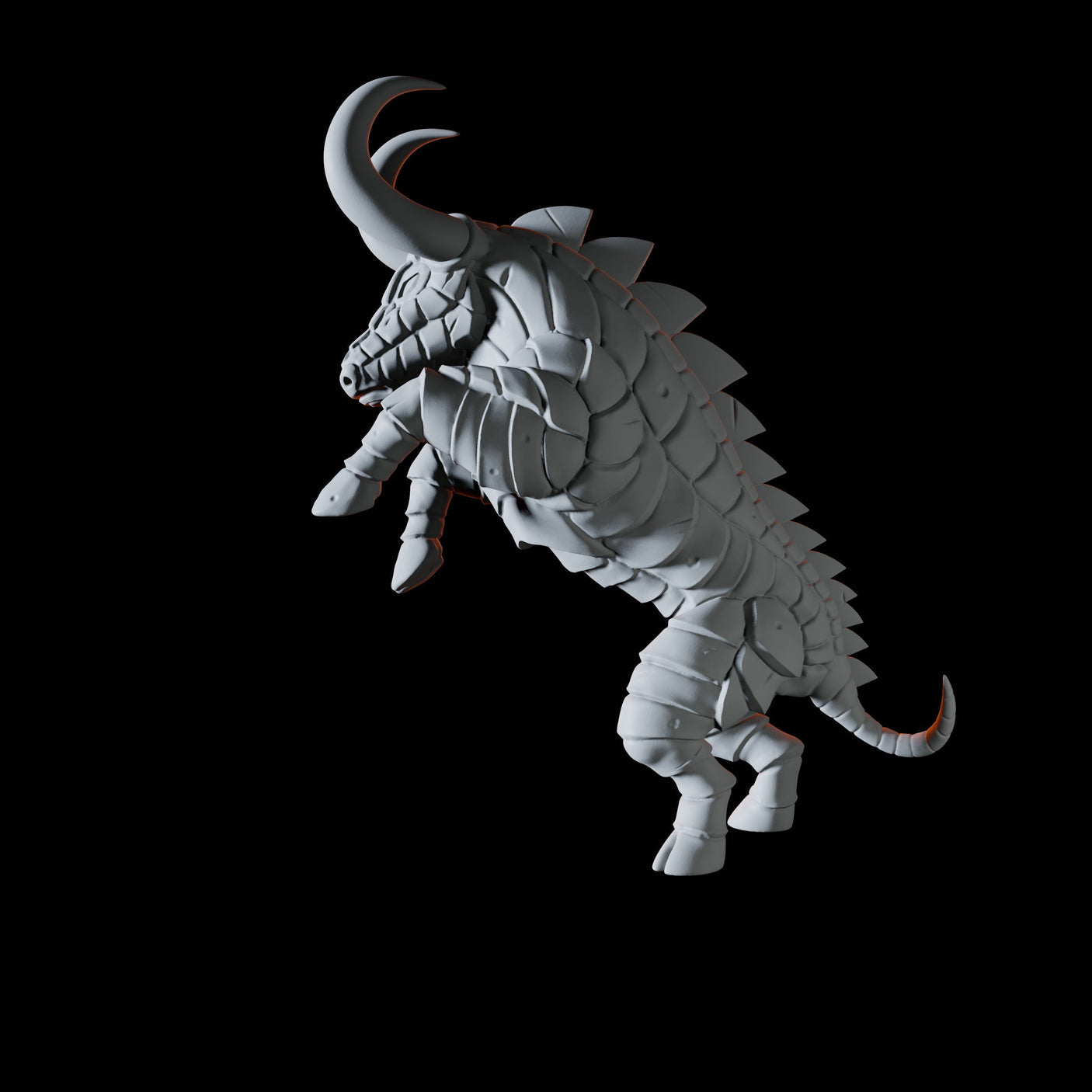 Gorgon Miniature for Dungeons and Dragons, Pathfinder or other TTRPGs