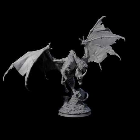 Gorilla Rhino Lion Chimera Miniature for Dungeons and Dragons, Pathfinder or other TTRPGs