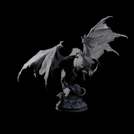 Gorilla Rhino Lion Chimera Miniature for Dungeons and Dragons, Pathfinder or other TTRPGs