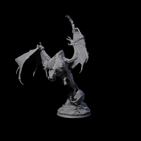 Gorilla Rhino Lion Chimera Miniature for Dungeons and Dragons, Pathfinder or other TTRPGs