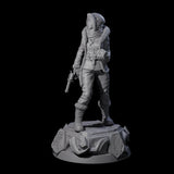 Got It Safe Human Survivor Miniature for Dungeons and Dragons, Pathfinder or other TTRPGs