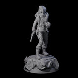 Got It Safe Human Survivor Miniature for Dungeons and Dragons, Pathfinder or other TTRPGs