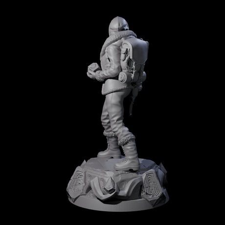 Got It Safe Human Survivor Miniature for Dungeons and Dragons, Pathfinder or other TTRPGs