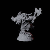 Graceful Orcafolk Warrior A Miniature for Dungeons and Dragons, Pathfinder or other TTRPGs