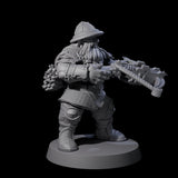 Grand Dwarf Crossbowman A Miniature for Dungeons and Dragons, Pathfinder or other TTRPGs