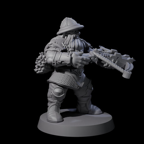 Grand Dwarf Crossbowman A Miniature for Dungeons and Dragons, Pathfinder or other TTRPGs