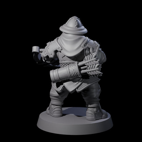 Grand Dwarf Crossbowman A Miniature for Dungeons and Dragons, Pathfinder or other TTRPGs