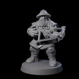 Grand Dwarf Crossbowman A Miniature for Dungeons and Dragons, Pathfinder or other TTRPGs
