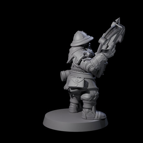 Grand Dwarf Crossbowman B Miniature for Dungeons and Dragons, Pathfinder or other TTRPGs